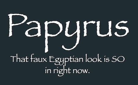 選擇字體時應(yīng)該避免的七宗罪 選擇字體時應(yīng)該避免的七宗罪
