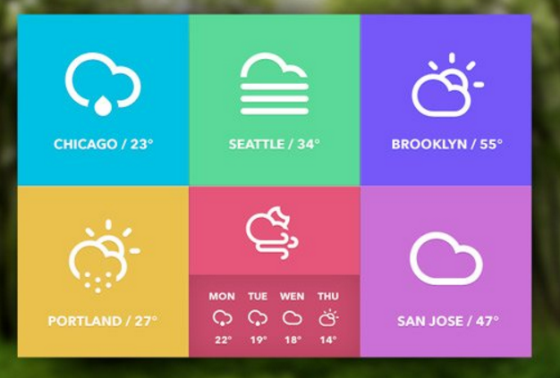 色彩扁平化網(wǎng)站設計風格的優(yōu)點